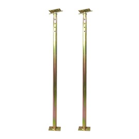 ZANURA 59" - 100" Adjustable House Floor Wall Jack Post Pole Rod Fit for Leveling Framing Basement Crawlspace Beam Roof, 2 Pack