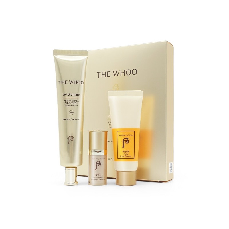 The Whoo Gongjinhyang Jinhaeyoon Wrinkle Sunscreen 75ml Large Capacity Planning