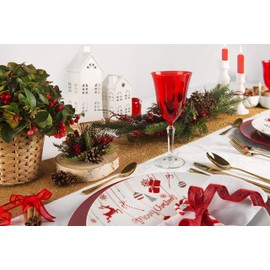 Excelsa House Lantern, Ceramic, White, 8 X 8 X 23 cm