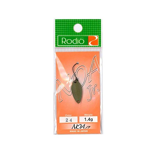 Rodiocraft(ロデオクラフト) NOA(ノア) Jr 1.4g #24Dオリーブ(マット) スプーン ルアー