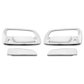 TRISTAR'S [Hino Dutro/Toyota Dyna ToyoAce] Plated Door Handle Cover, Door Knob Cover, Set of 4