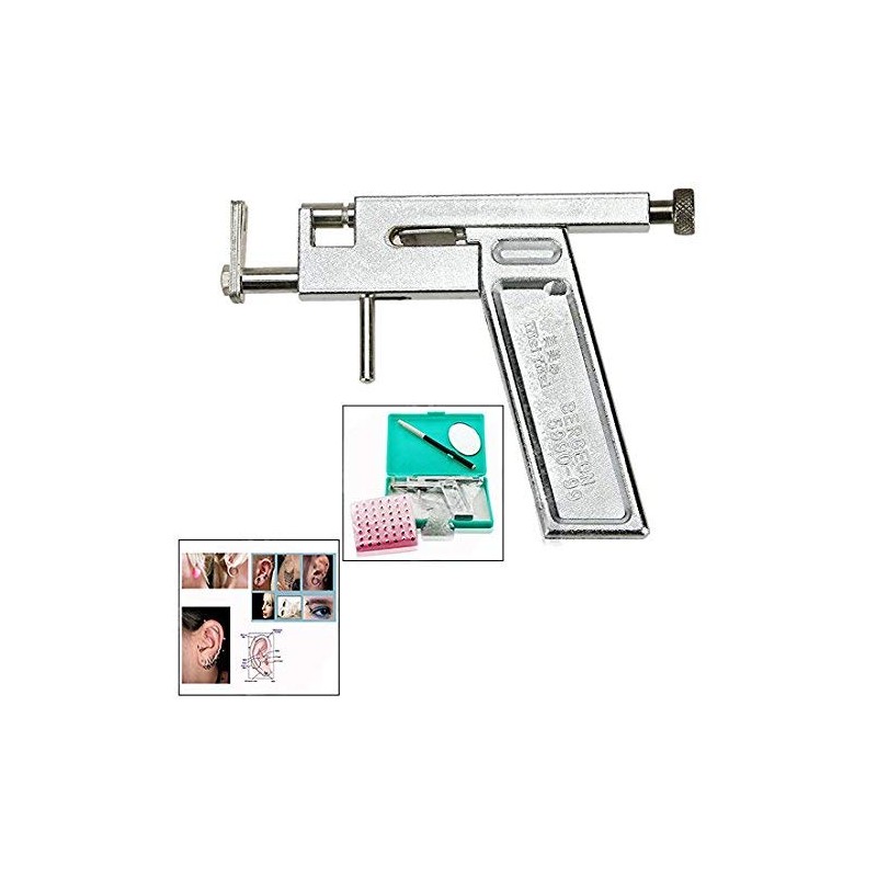 Binnan Professional Ear Piercing Gun Set, Safety Ear/Nose Gun with