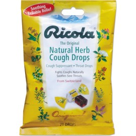 Ricola - Cough Drop Original Herb - Case of 8-21 CT