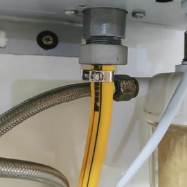 Clip de Tubería, 10 Piezas de Acero Inoxidable Mini Línea de Combustible Abrazadera de Manguera de Tubería Clip 6 Mm-20 Mm Tamaño Opcional para Plomería Automotriz y Abrazaderas (6-8 mm)