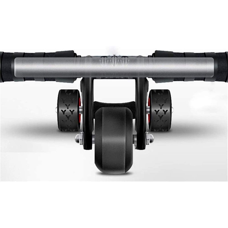 Wheel Roller 3-Wheel Triangular Ab Roller Fitness Equipment Heavy Duty