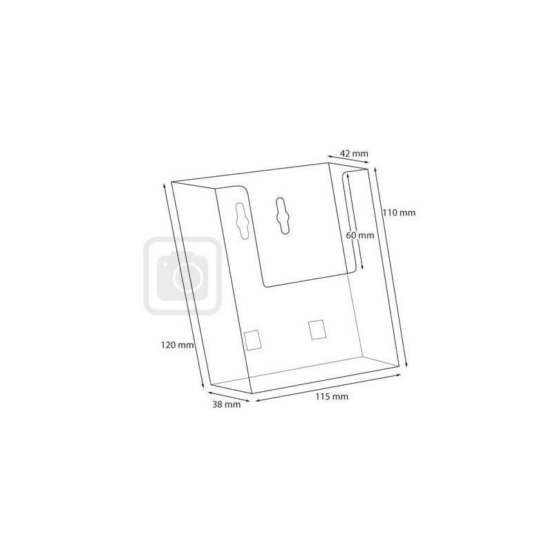 taymar Brochure Holder in Postcard Format DIN A6