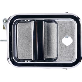 Performance PFM-841717 Exterior Door Handle, Front, Driver Side, Metal Chrome, Sold Individually for 1991-2009 Freightliner Classic XL FL112 FLD112 FLD120