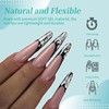 Cycullinyt XXL Round Nail Tips: 12 Sizes 240 PCS Full
