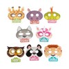 Fun Express Bulk Animal Mask Valentine Exchanges with Card for