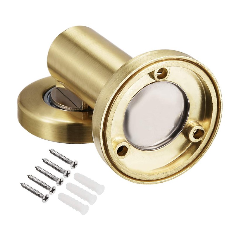 sourcing map Zinc Alloy Door Magnetic Catch Holder Stopper Doorstop