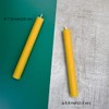 12 PCS Beeswax Taper Candles Hand Rolled - Smokeless Dripless