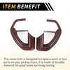 REPAIROCK 1 Set Steering Wheel Cover Trims for Toyota Tundra
