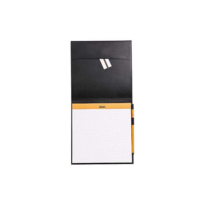 Rhodia Pad Holder And Pad 8.25X8.25 Black