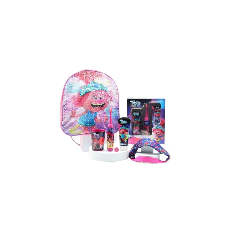 Trolls Gift Set for Kids Includes Oral Care Gift Set