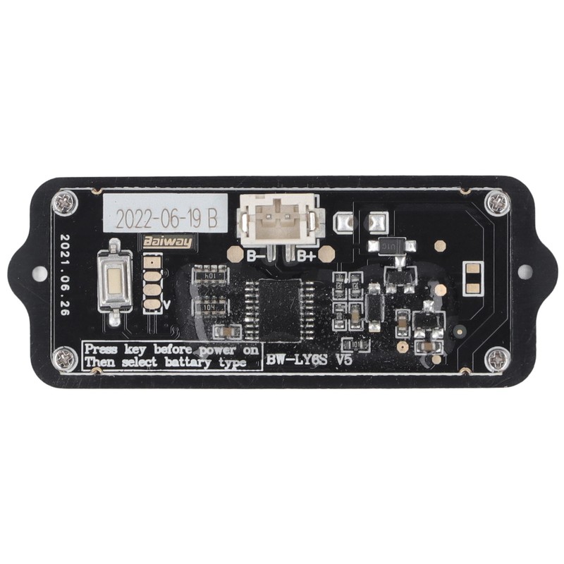 Battery Meter Real Time Monitor Reverse Connection Protection Waterproof Battery