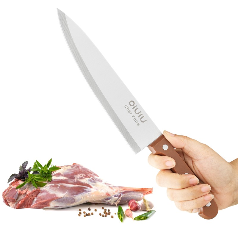 OLULU 8 inch Chef Knife, Razor Sharp Kitchen Knife with