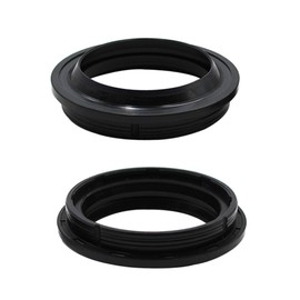 Road Passion 37 x 49 x 12 mm Front Fork Dust Caps Set for Suzuki GS500E 1989-2000 / GS500F 2004-2007 / GS550E XN85 1983 / GS550EF 1984-1986