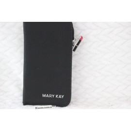 Mary Kay Wallet/ Lipstick Case Limited Ed. Brand New - Black Zippered Pouch