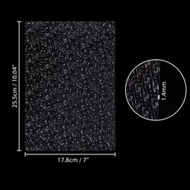 BELLE VOUS Plastik Prägematte Fondant Backen Stempel Teig Matte Set (12 STK) – Strukturmatte für Tortendeko mit Blumen, Paisley, Kreis Muster – 3D Fondant Stempel für Torten Schablonen, Deko, Backen