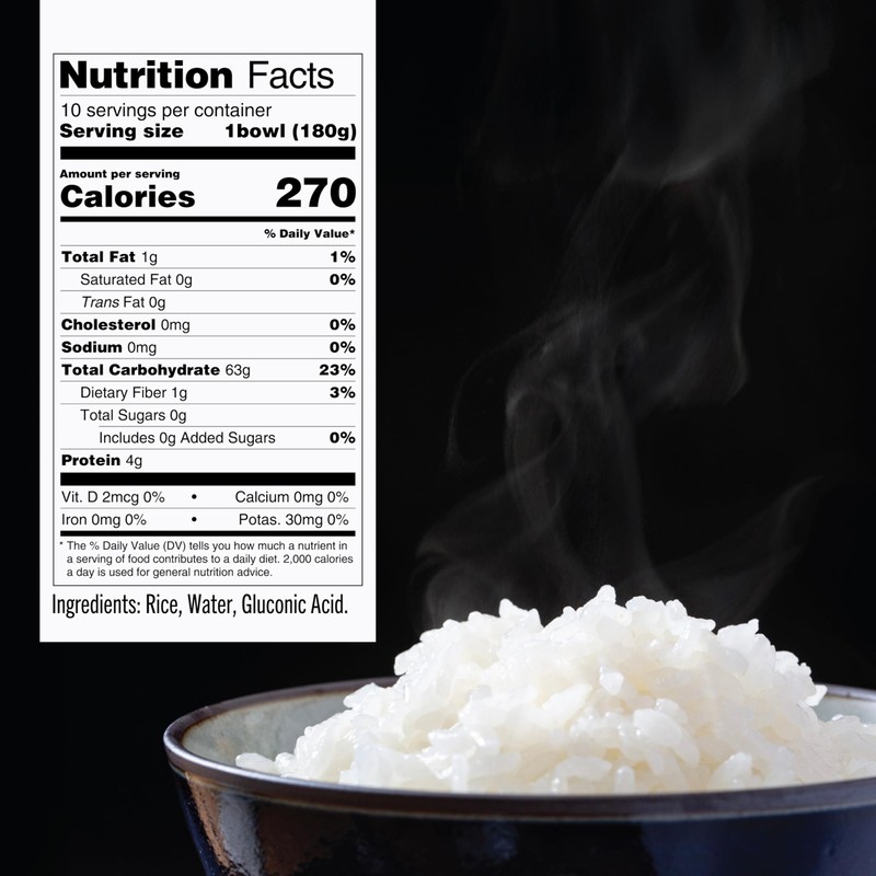 IRIS Instant White Rice (10 Pack), Ultra Premium Japanese Short