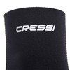 Cressi Unisex Neoprene Resilient 5mm Ultra Stretch Diving Socks, Black,