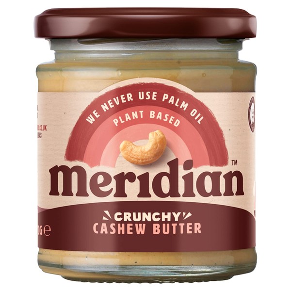 Meridian Crunchy Cashew Butter Nuts, 170 g