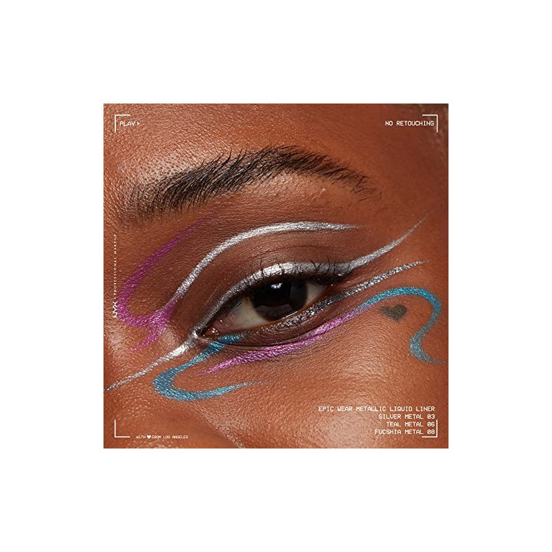 NYX PROFESSIONAL MAKEUP Epic Wear Metallic Liquid Liner, Long-Lasting Waterproof
