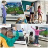 Leikurvo 2er Set Wii-Fernbedienung Gamecontroller, Controller Remote mit Nunchuck Controller