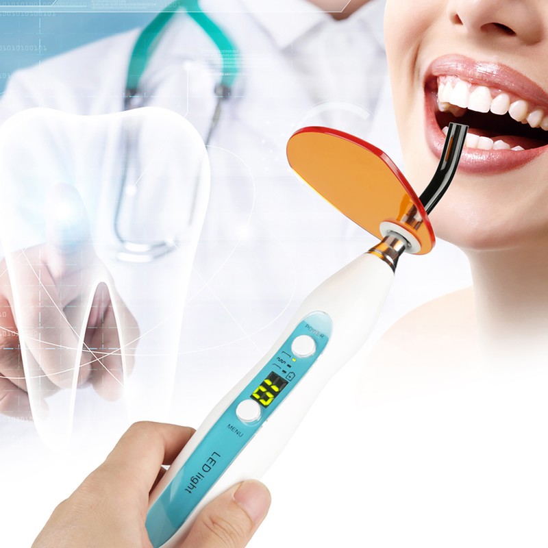 LED Curing Light Dental Wired & Wireless Cordless Cure Lamp