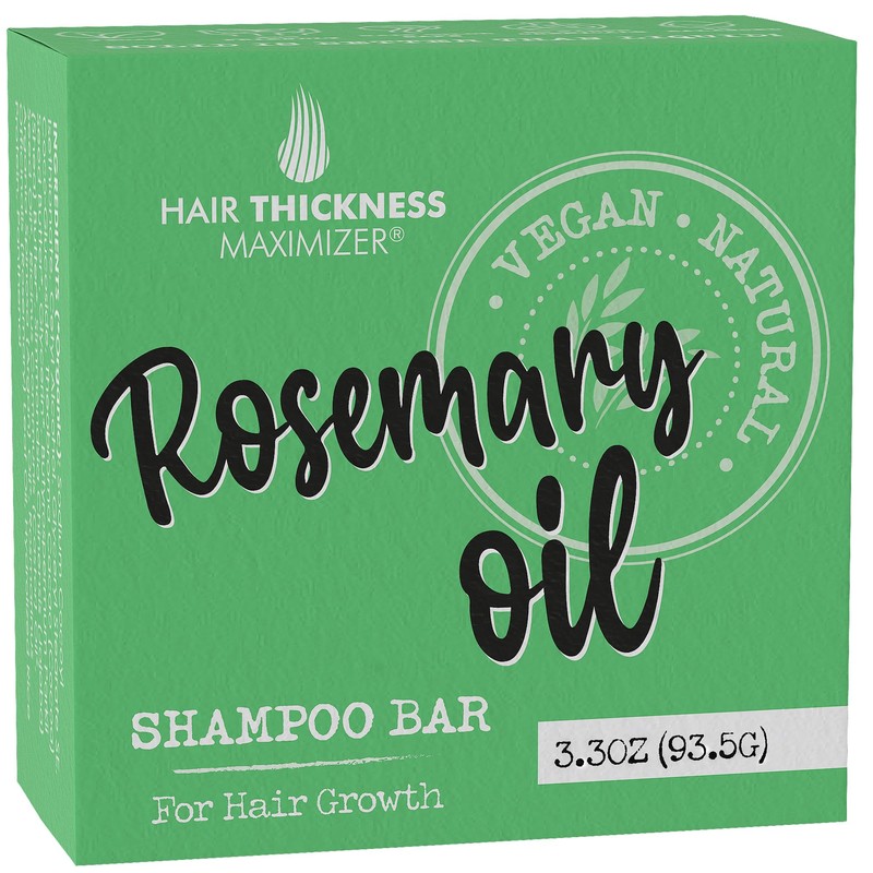 Hair Thickness Maximizer- Champú en barra con aceite de romero