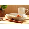 Cerapockke 2-Compartment Lunch Plate, 8.1 inches (20.5 cm), Made in