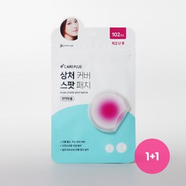 1+1 Care Plus Wound Cover Spot Patch 102 sheets / 1+1 케어플러스 상처 커버 스팟 패치 102매