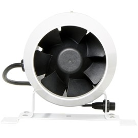 4" Inline Jetfan with Speed Control, 160 CFM.