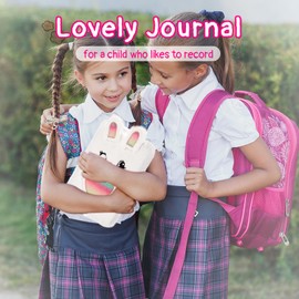 PESLNG Secret Diary Girl with Lock, Plush Notebook with Padlock, Private Notebook, Gift Notepads School Office Travel Notebooks, Children's Diary (Rainbow Rabbit, Multi)