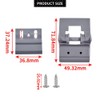 Compatible with Fiamma F45S Awning Box Rafter Support Fixing Kit