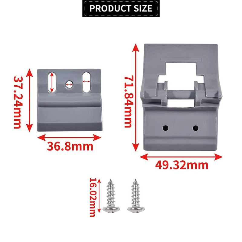 Compatible with Fiamma F45S Awning Box Rafter Support Fixing Kit
