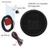 85mm Auto Digital Speedometer Odometer Tripmeter GPS Type 0-999 KM/H