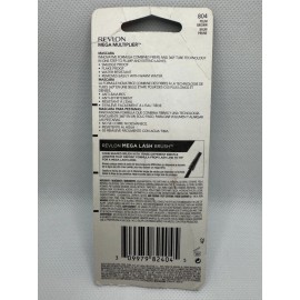 Revlon Mega Multiplier Mascara, Smudgeproof Eye Makeup, 804 Plum Brown, 0.28 fl