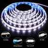 Tesfish 5V USB White LED Strip Lights, 6000K 9.84Ft Cuttable