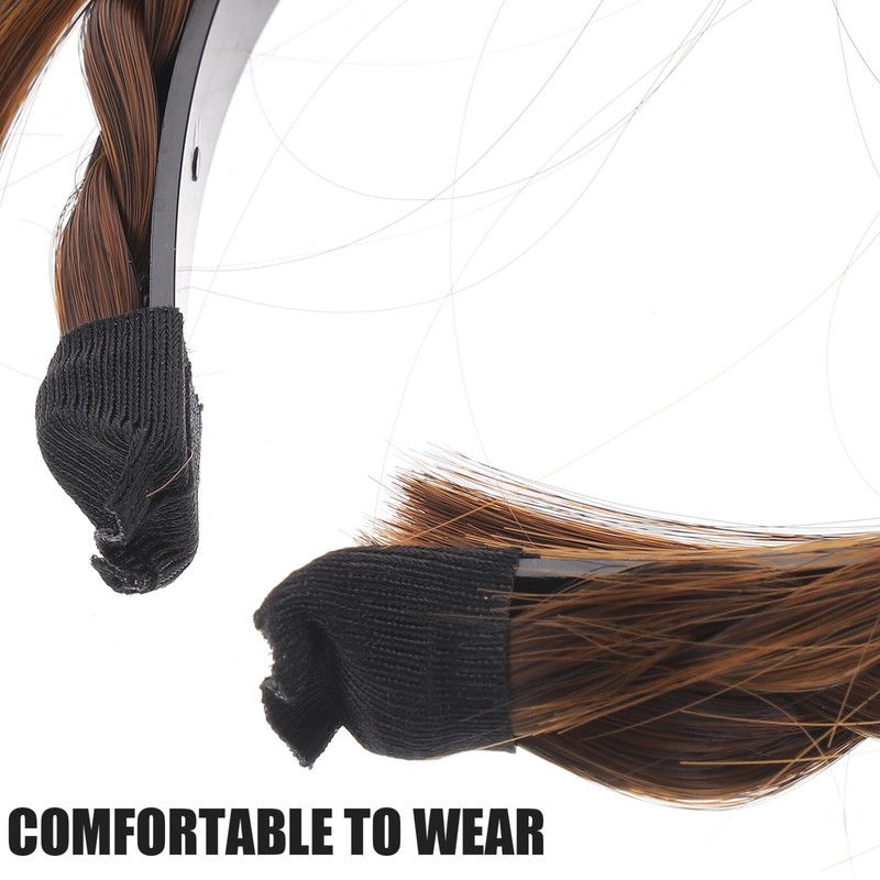 Clip In Bangs, Brown Fake Bangs 100% Real Human Hair