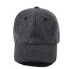FREEBIRD99 Men's Woolen Baseball Cap Winter Warm Wool Short Bill
