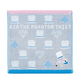 Marushin 4855008900 Mini Towel, Detective Conan, Top Hat Pattern, Despicable Me Kid