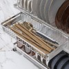 kaileyouxiangongsi 304 Stainless Steel Utensil Drying Rack/Chopsticks/Spoon/Fork/Knife Drainer Basket Flatware