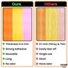 KatchOn, Orange Pink and Yellow Fringe Backdrop - 9.6x8 Feet,