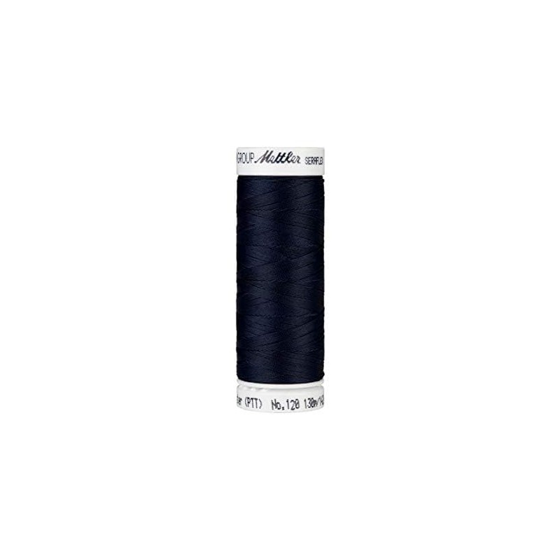 Mettler Seraflex Elastic Sewing Thread 130 m Marine Colour 0821