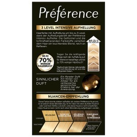 L'Oréal Paris Permanent Hair Colour for Bleaching Hair, Hair Dye Set with Colouration and Colour Shine Care Balm, Préférence Le Blonding, 01 Very Light Natural Blonde