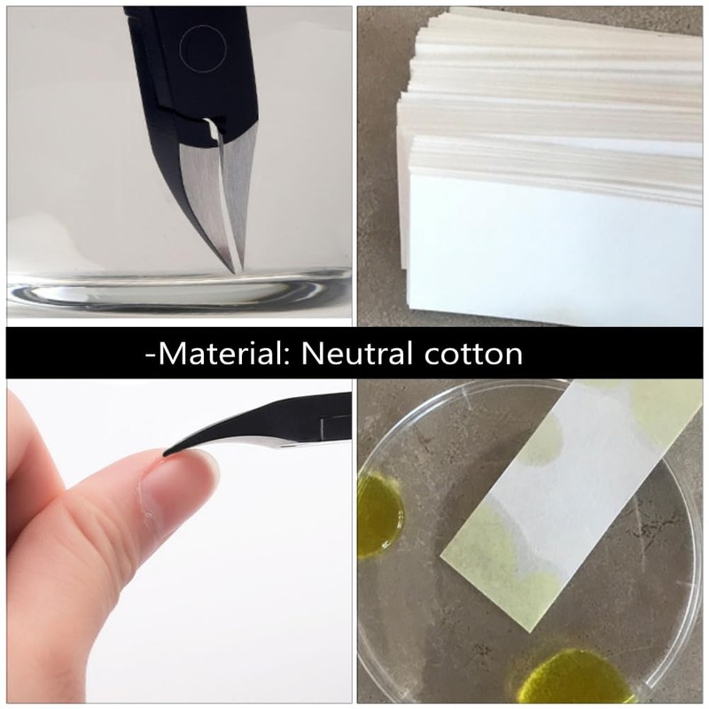 ibasenice 1000Pcs Chromatography Paper Strip - Paper Chemistry Laboratory Removal