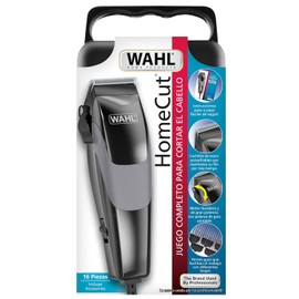 Wahl Home Cut Kit Completo para Cortar el Cabello de 16 Piezas, Cortadora de Cabello con Cuchillas de Acero Inoxidable 1 Unidad, Modelo 79449-700MX