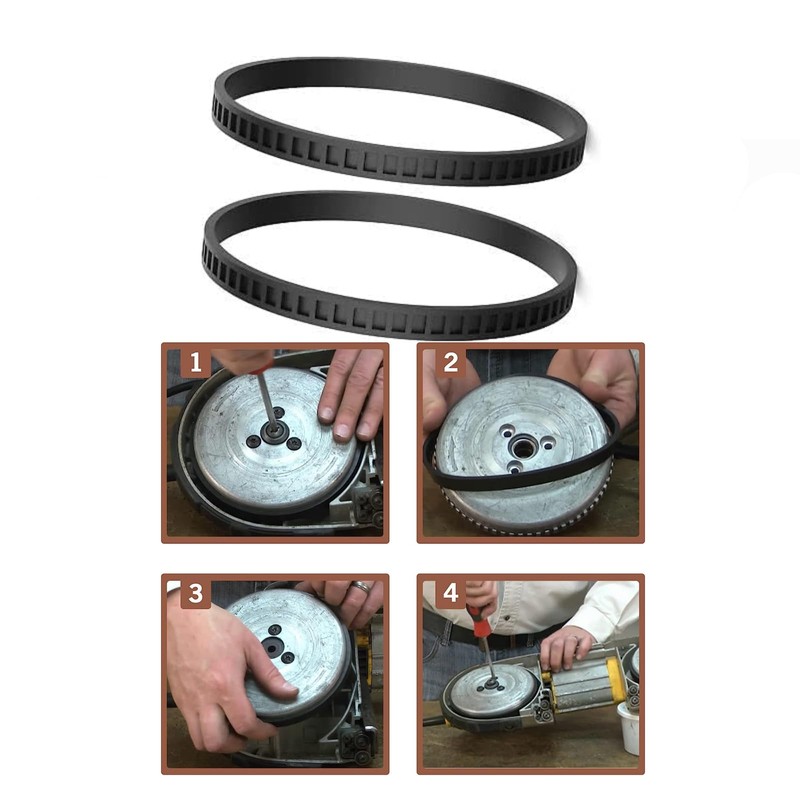 4 Pack 650721 00 Bandsaw Rubber Tires Replacement for Dewalt