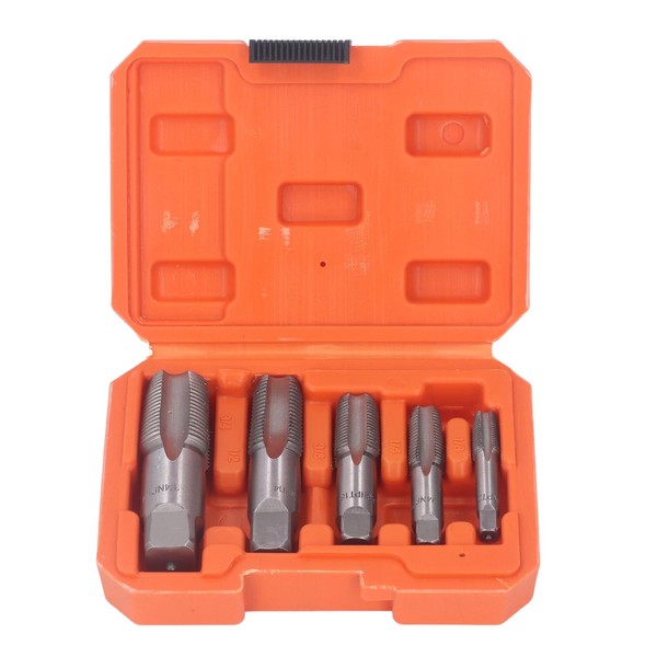 NPT Pipe Tap Set 5 Sizes NPT Carbon Steel Threaded